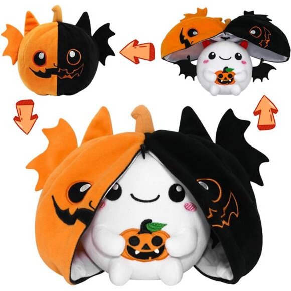 Halloween Plush Toys, Stuffed Animal Plush Pillow, Pumpkins Ghosts Halloween - Picture 1 of 7